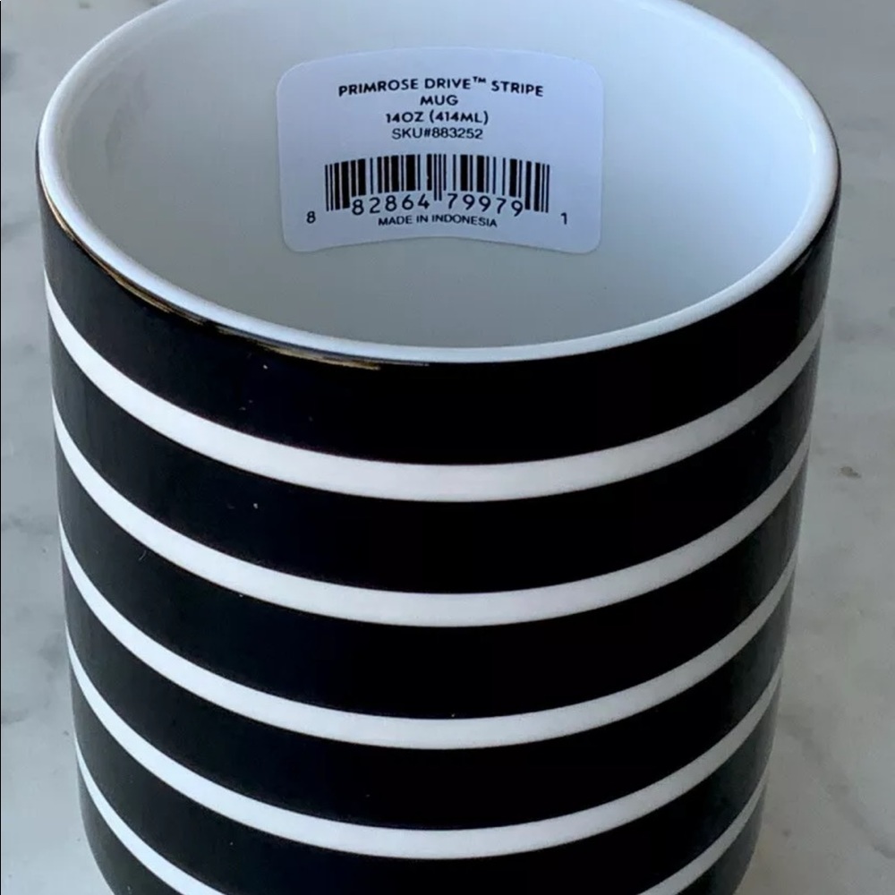 KATE SPADE NEW YORK LENOX MUG CUP COFFEE PRIMROSE NEW - Picture 5 of 5